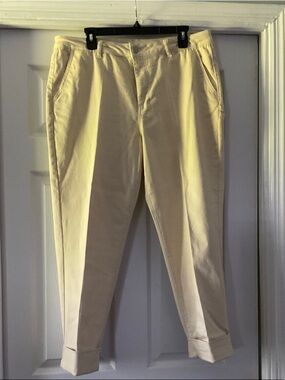 Classic Men's Cream Chino Pants